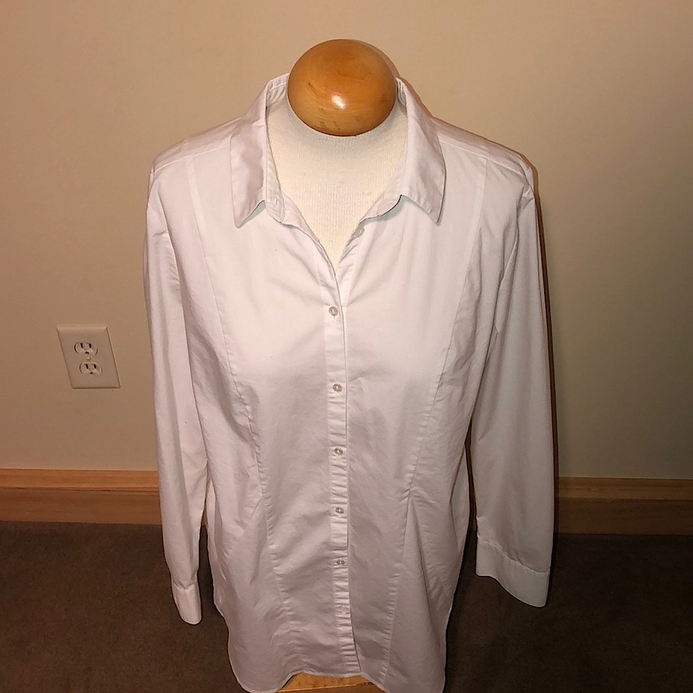 Worthington White Blouse